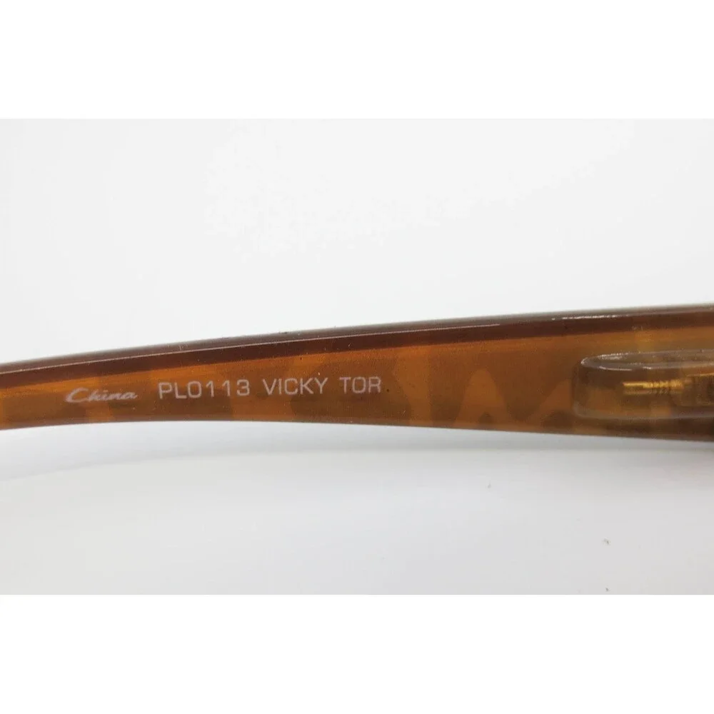 20/20 Vicky Tor Tortoise Rectangular Eyeglasses Frames PL0113 51-17-140 Brown